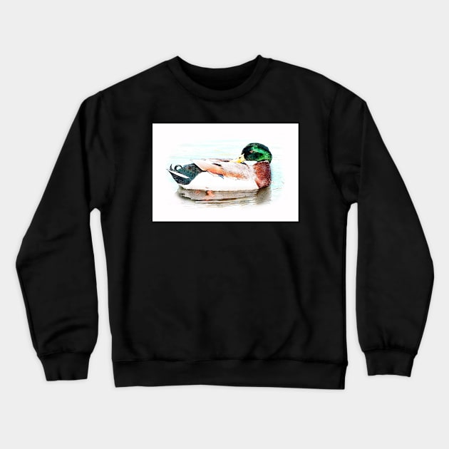 Duck Crewneck Sweatshirt by homydesign